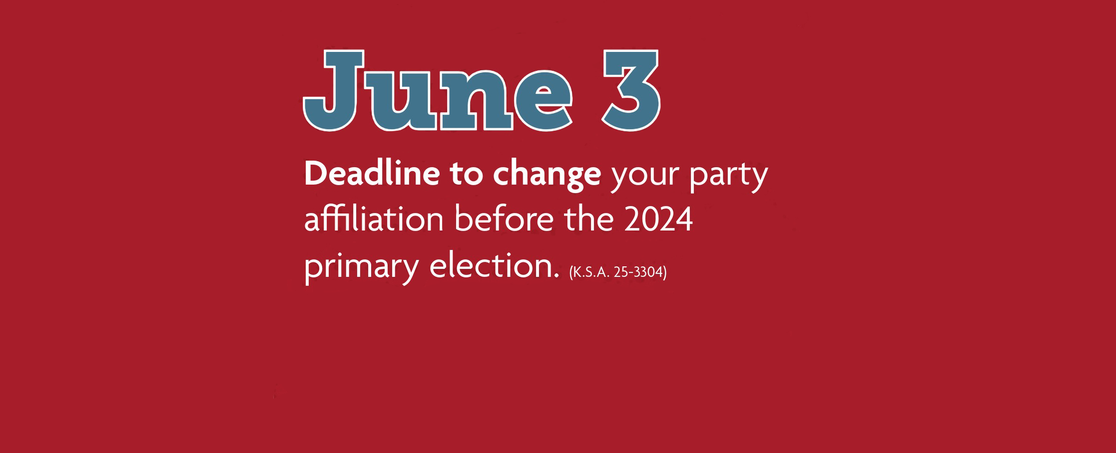 Party Affiliation Change Deadline 2024
